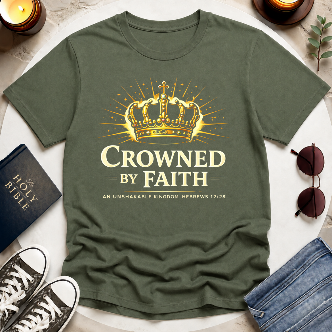 Crowned by Faith T-Shirt