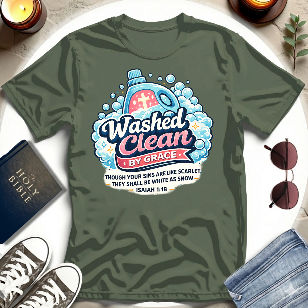 Washed Clean by Grace T-Shirt