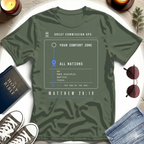 Great Commission GPS, Clean T-Shirt