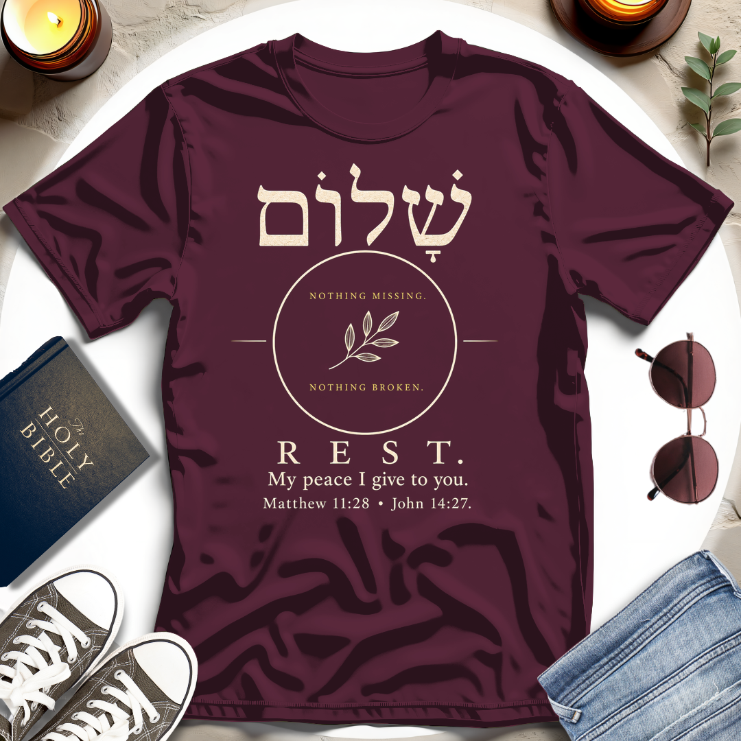 Shalom, Nothing Missing T-Shirt
