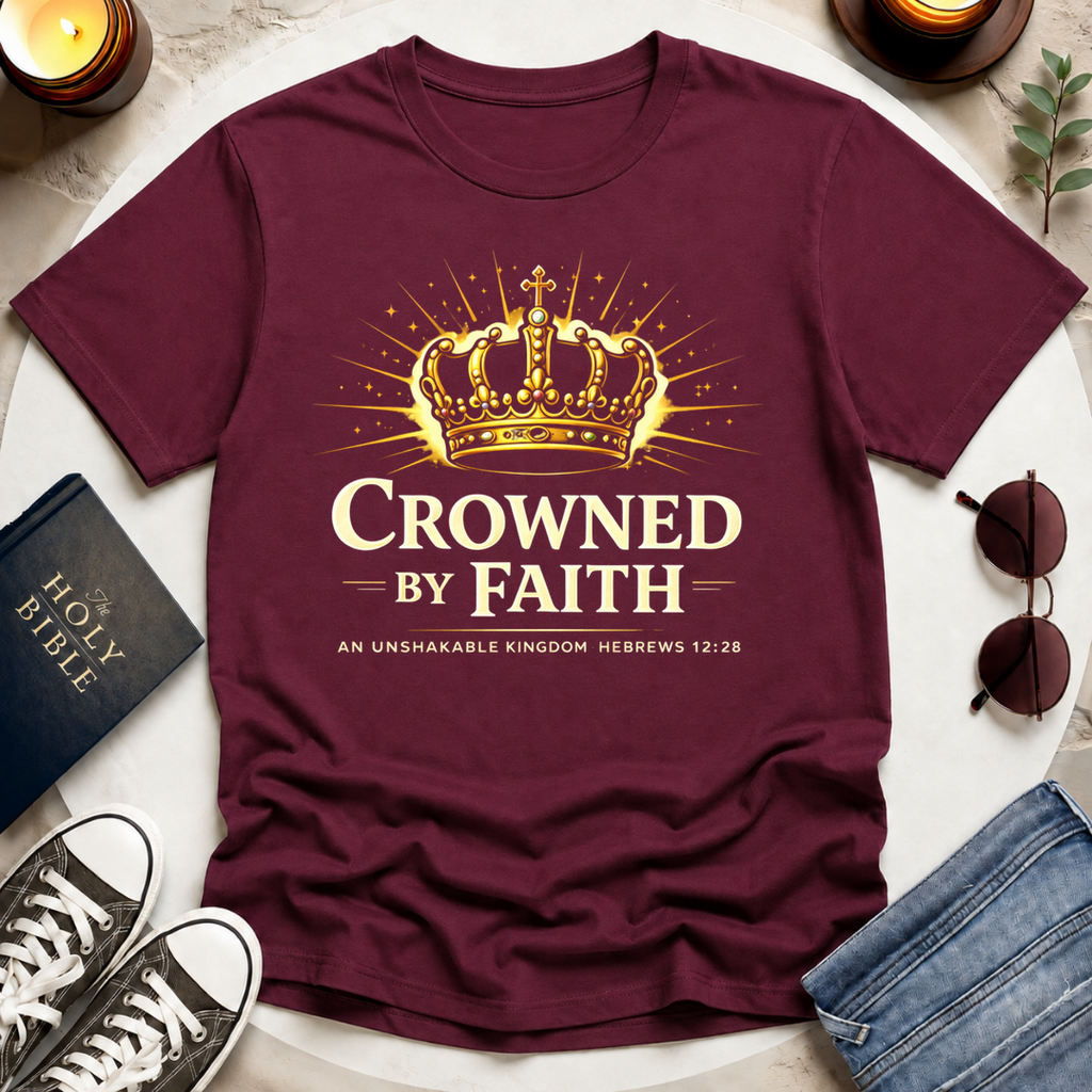 Crowned by Faith T-Shirt