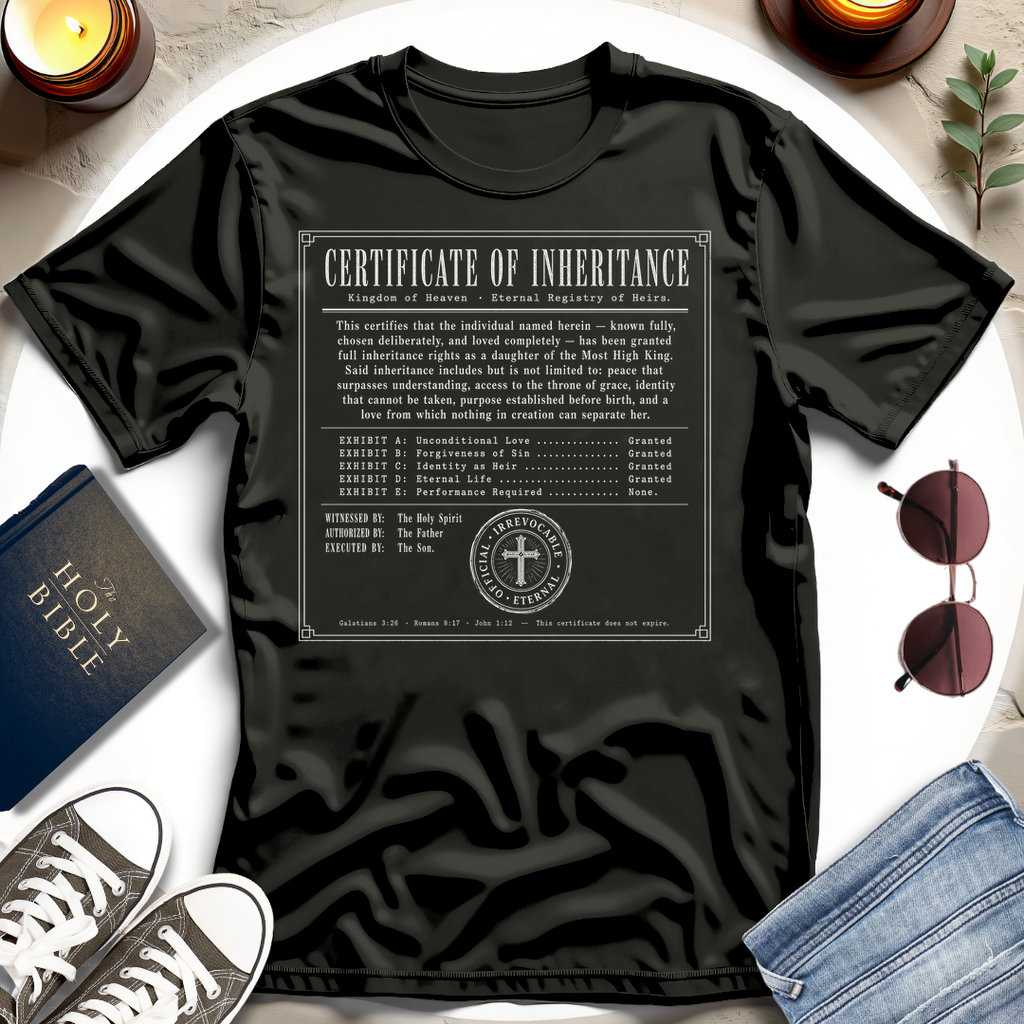 Certificate of Inheritance T-Shirt