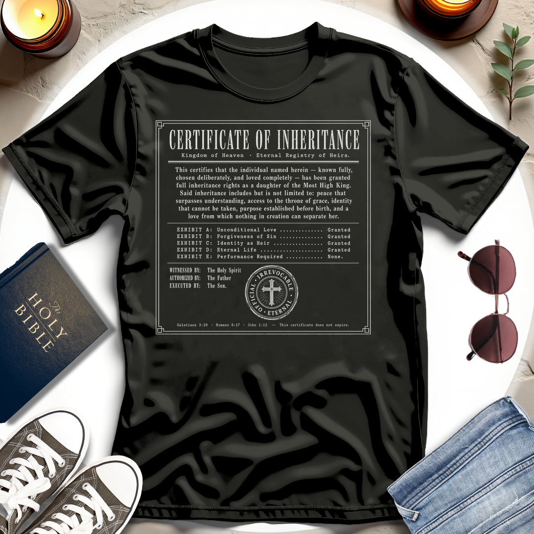 Certificate of Inheritance T-Shirt
