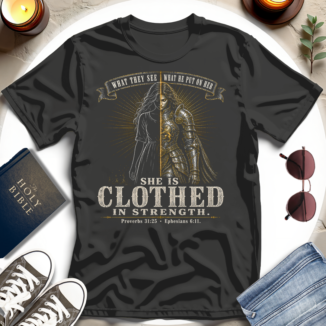 Armor She Can't See T-Shirt