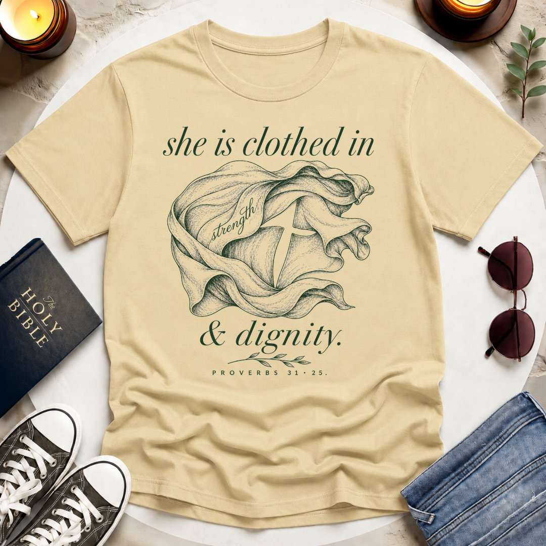 Clothed in Strength T-Shirt