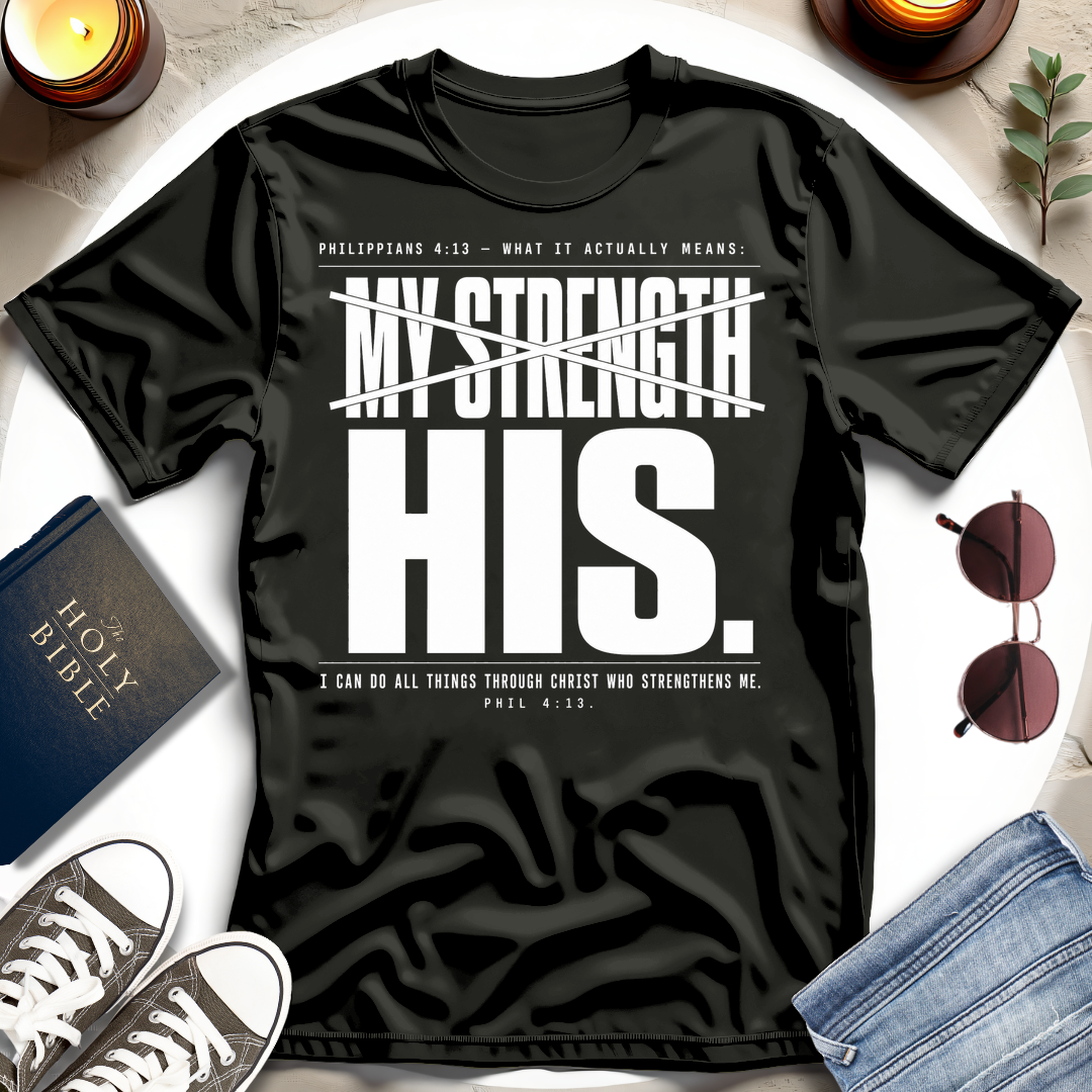 Not My Strength—Strikethrough T-Shirt