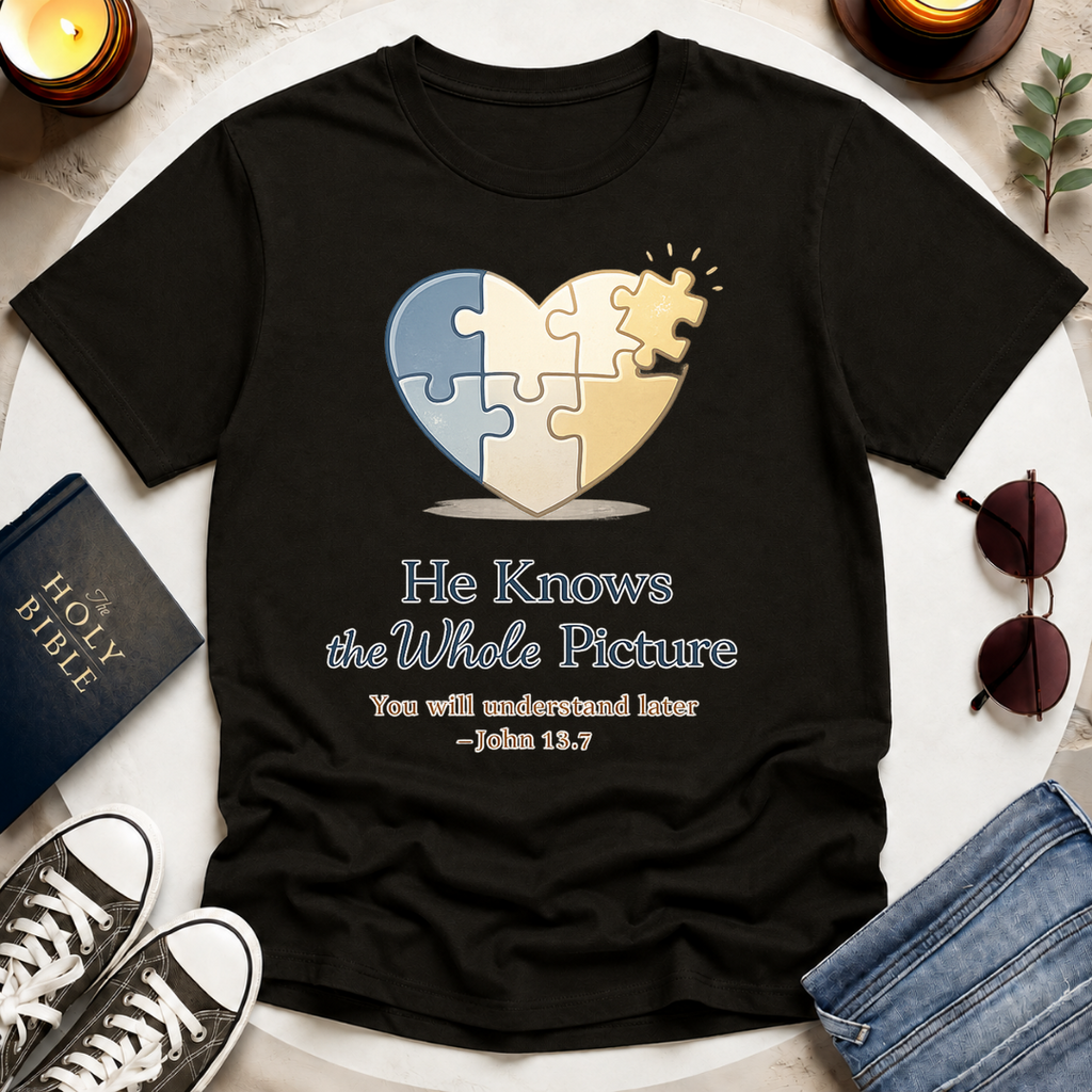 He Knows the Whole Picture T-Shirt