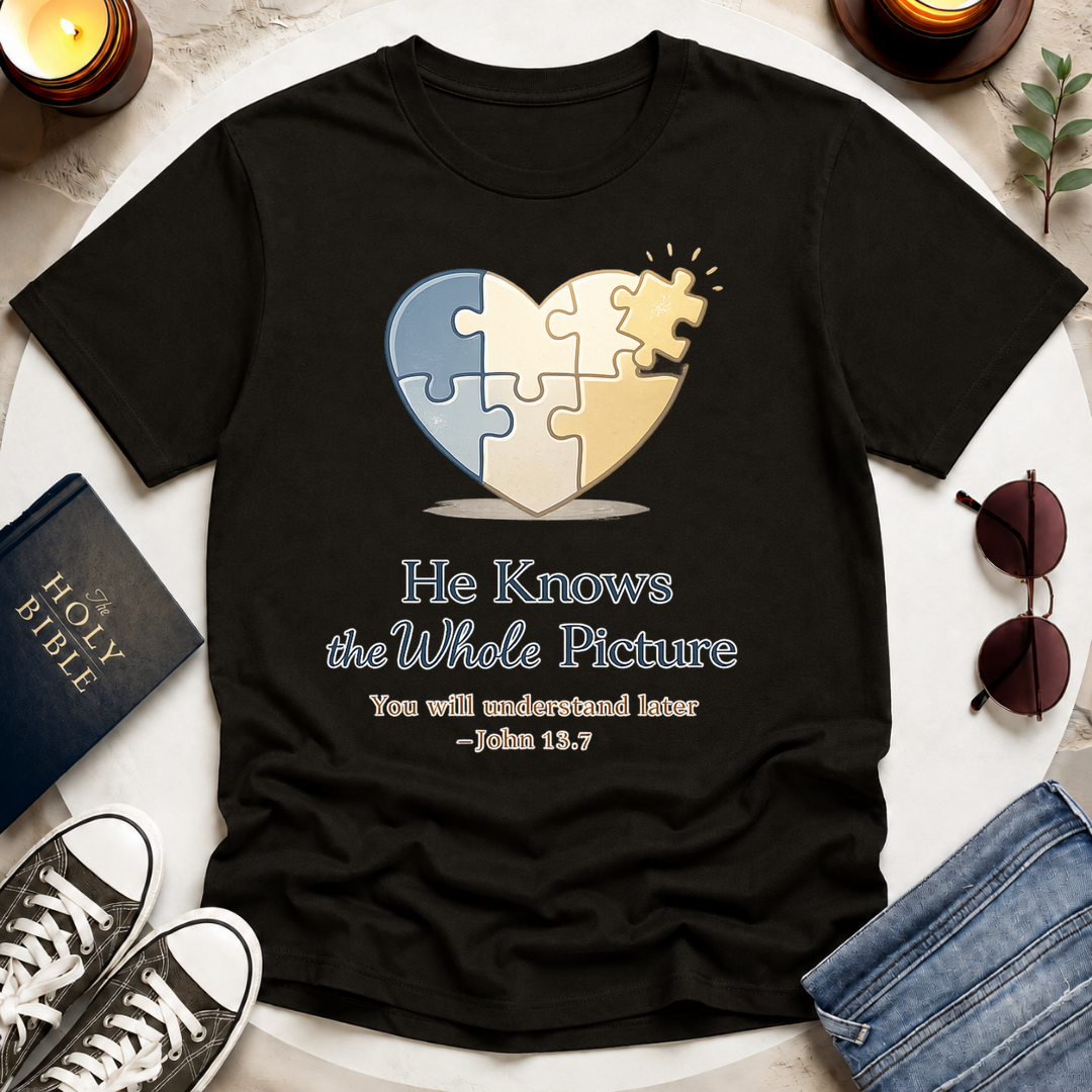 He Knows the Whole Picture T-Shirt