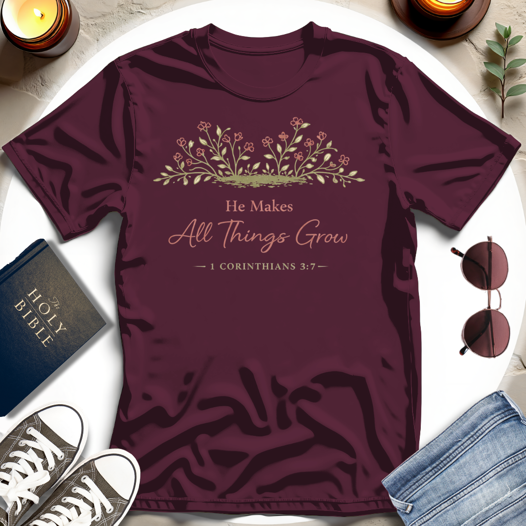 He Makes All Things Grow T-Shirt