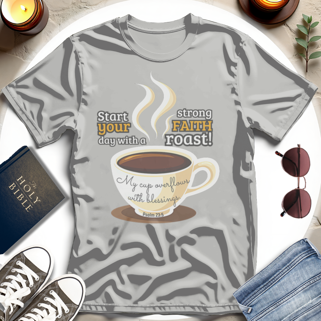 Brewed in Faith T-shirt