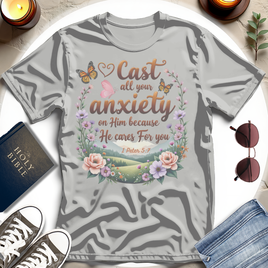 Cast All Your Anxiety T-shirt IV