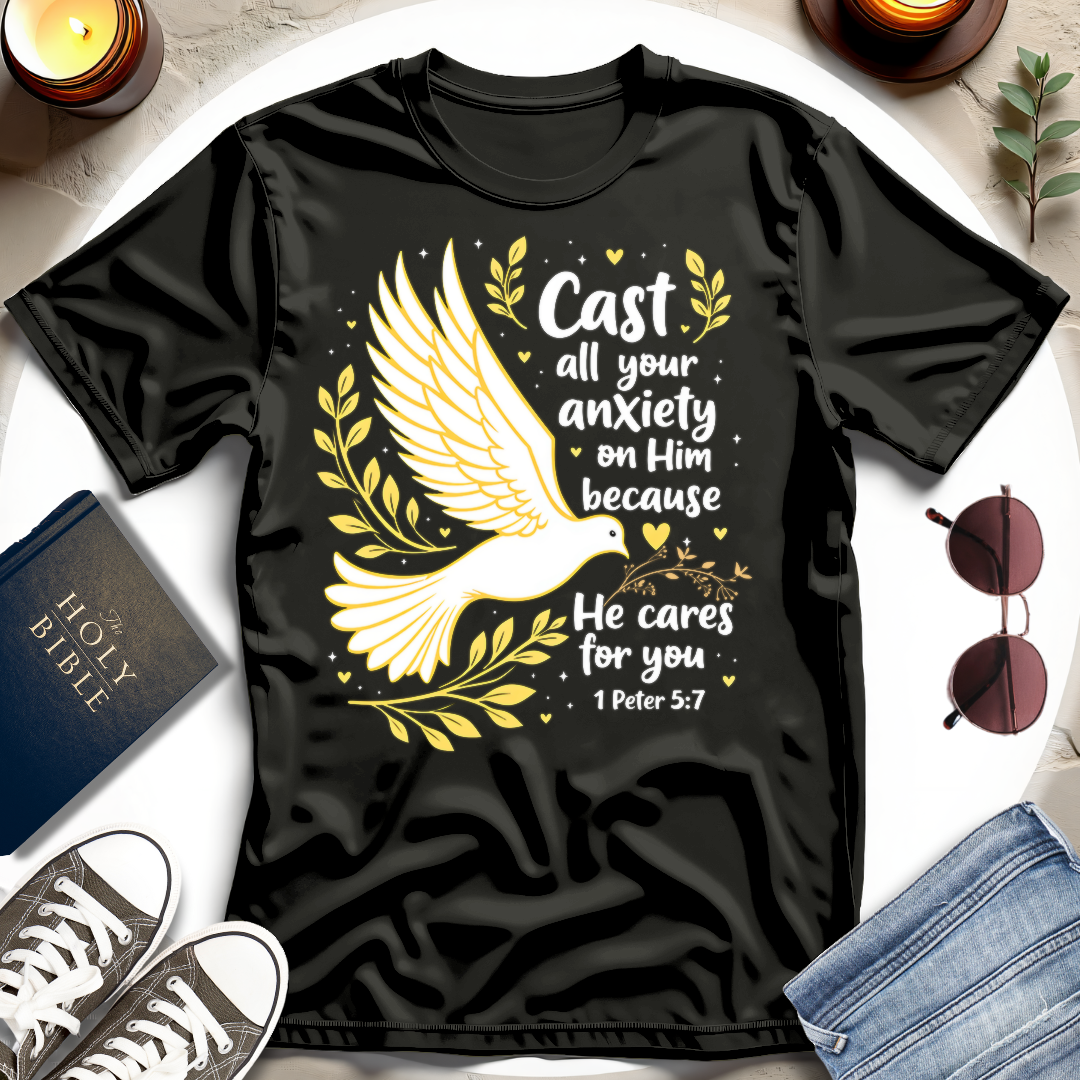 Cast All Your Anxiety T-shirt I