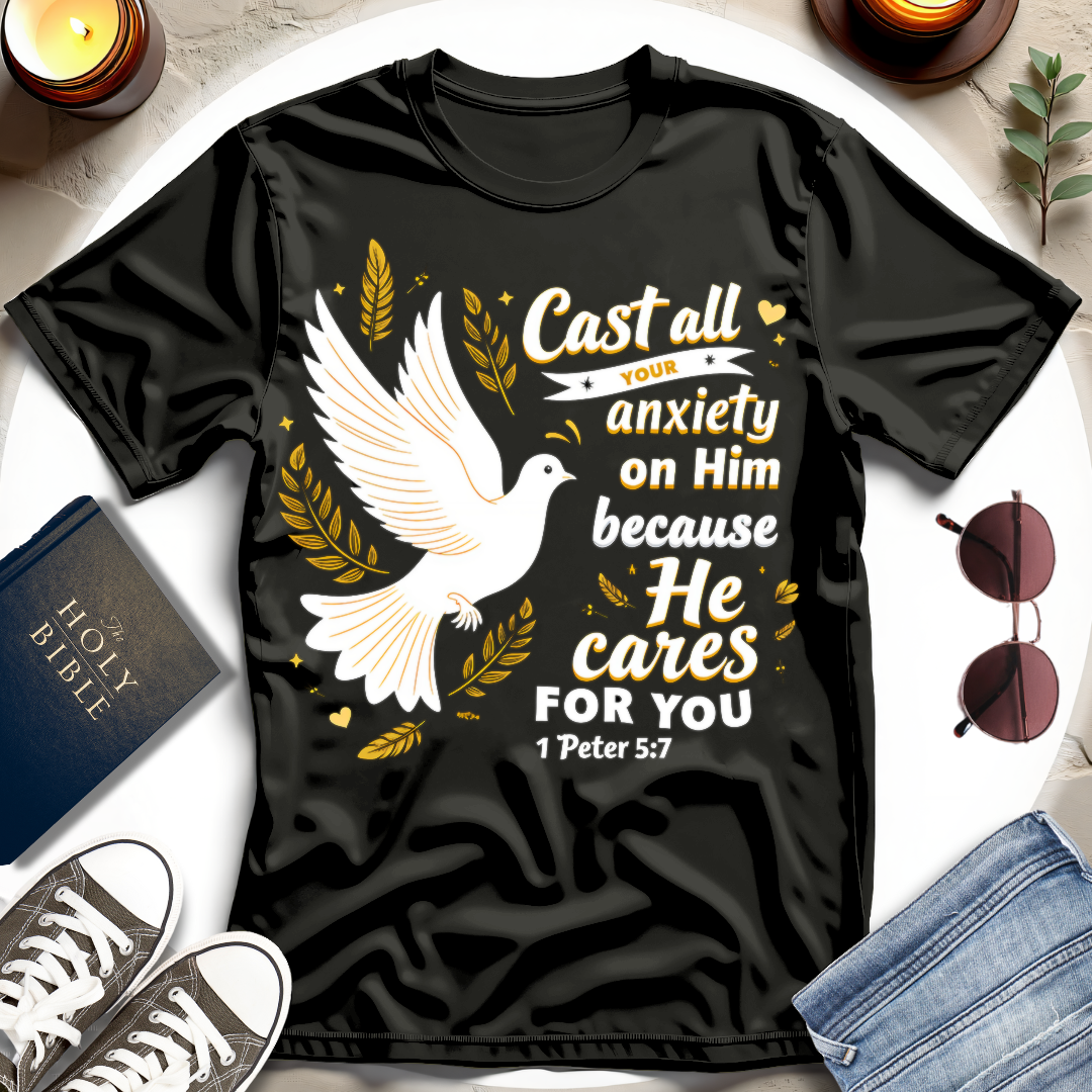 Cast All Your Anxiety T-shirt III