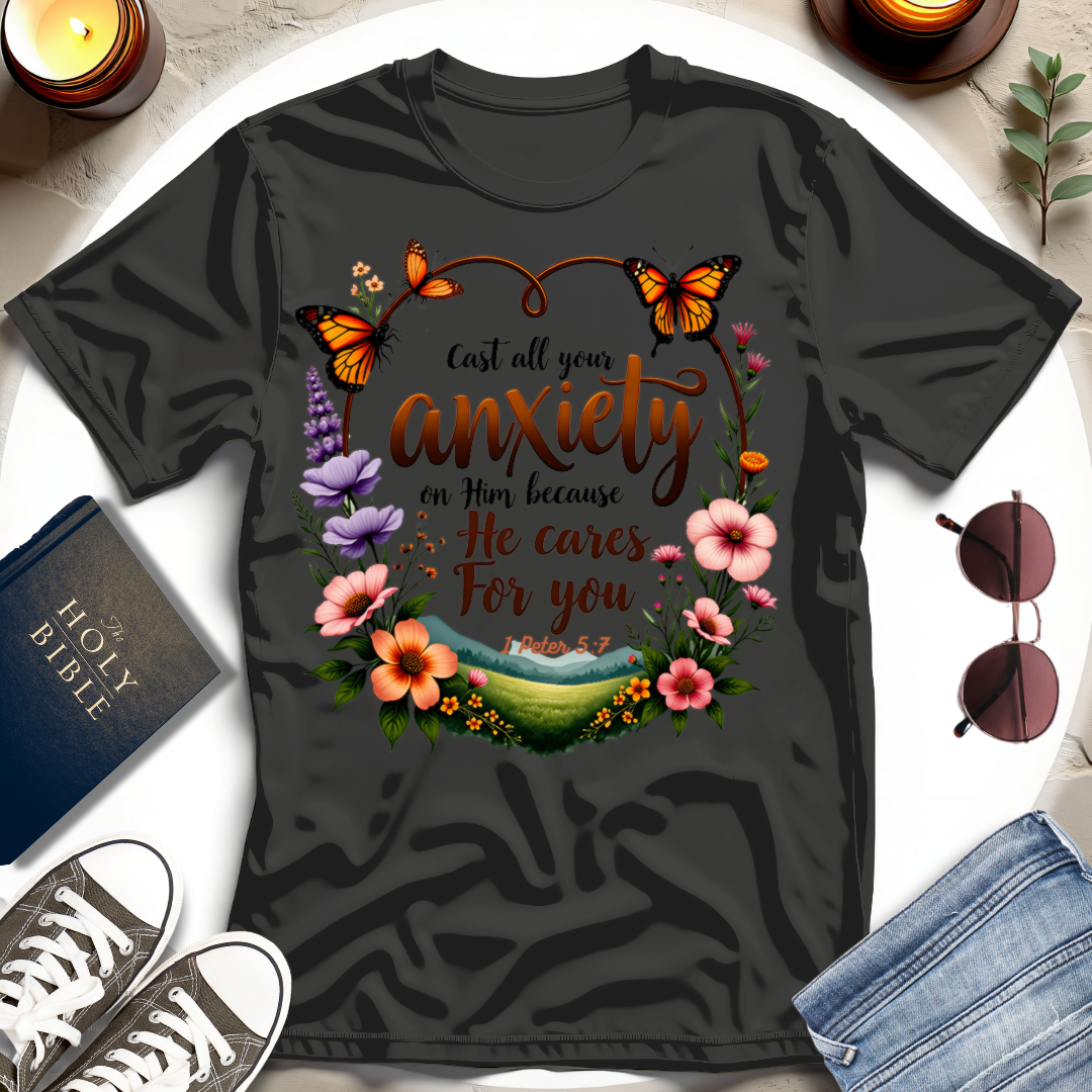 Cast All Your Anxiety T-shirt II