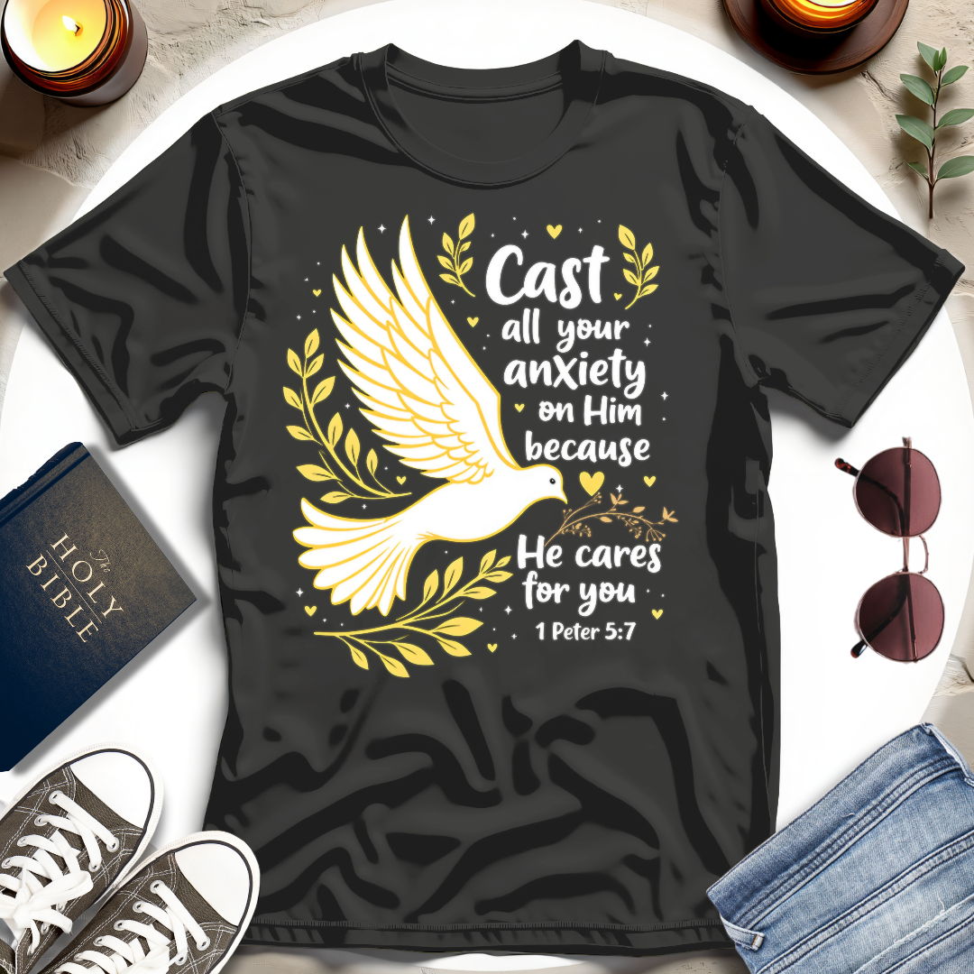 Cast All Your Anxiety T-shirt I