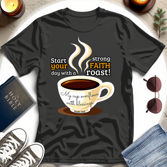 Brewed in Faith T-shirt