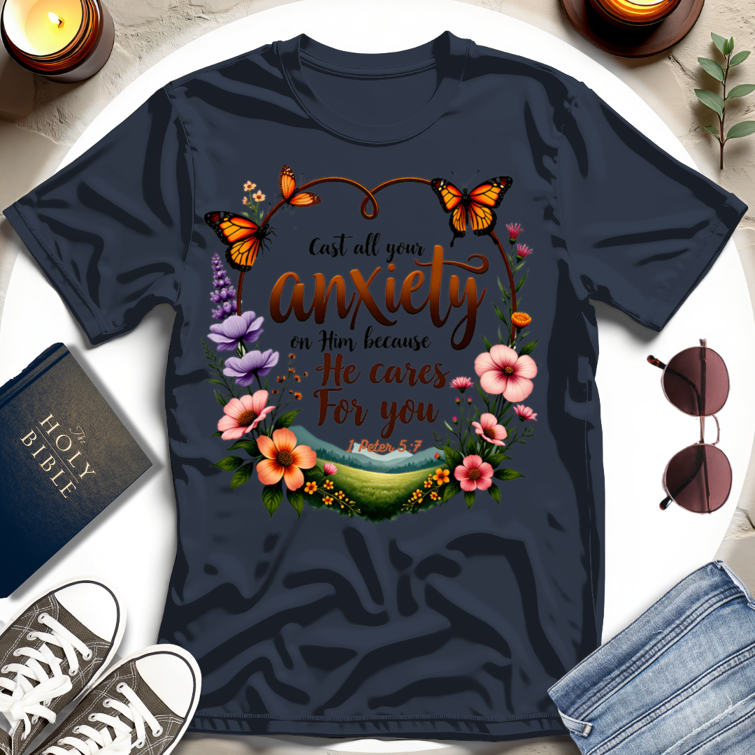 Cast All Your Anxiety T-shirt II
