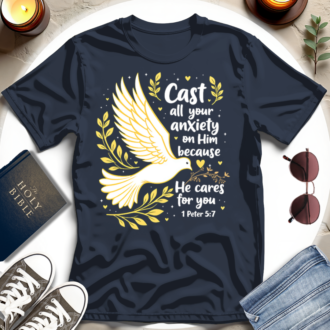 Cast All Your Anxiety T-shirt I