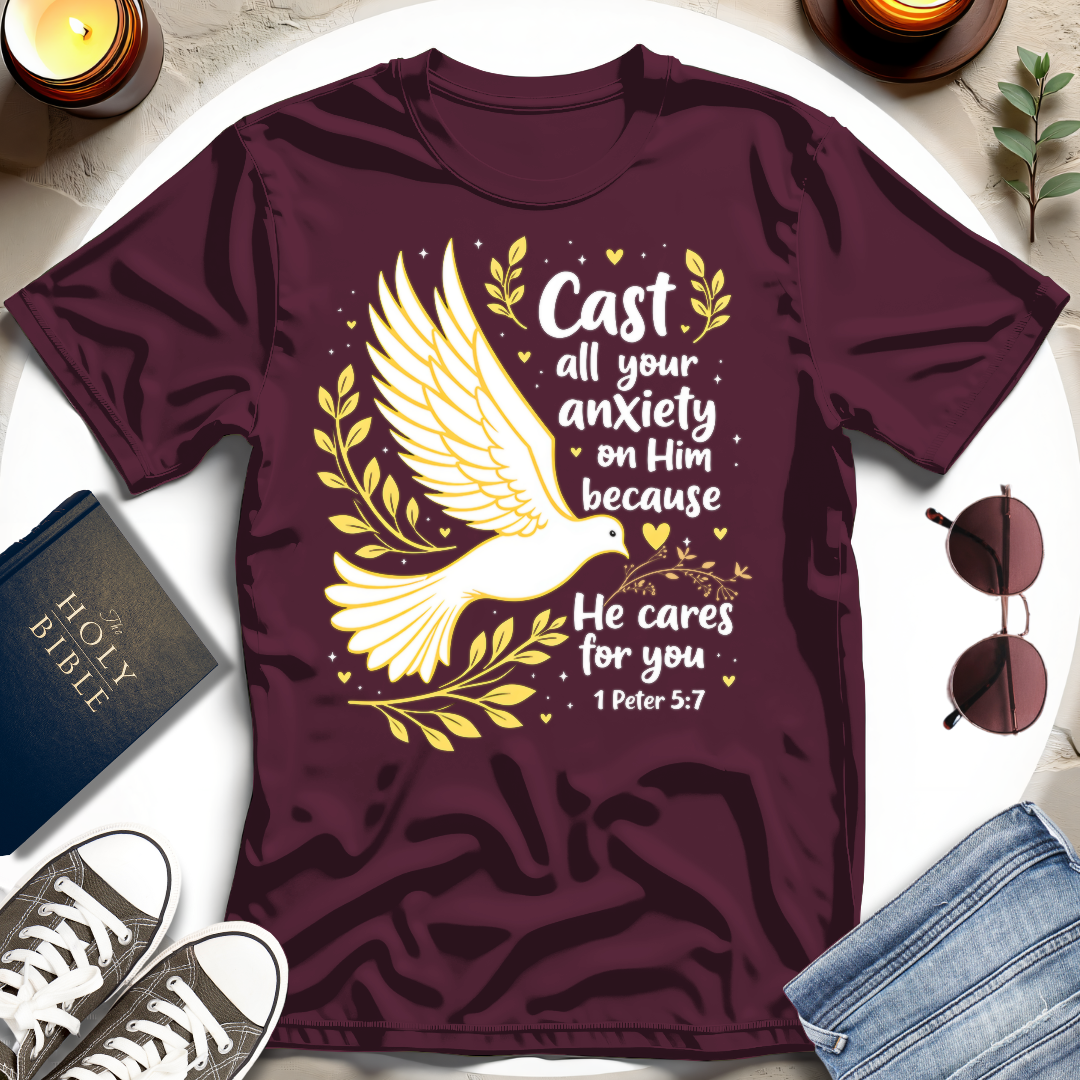 Cast All Your Anxiety T-shirt I
