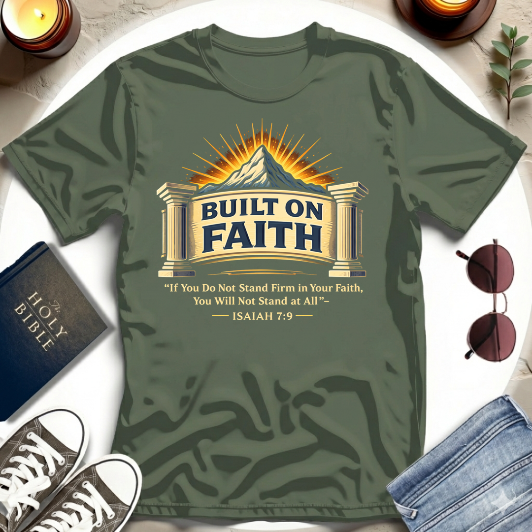 BUILT ON FAITH T-Shirt