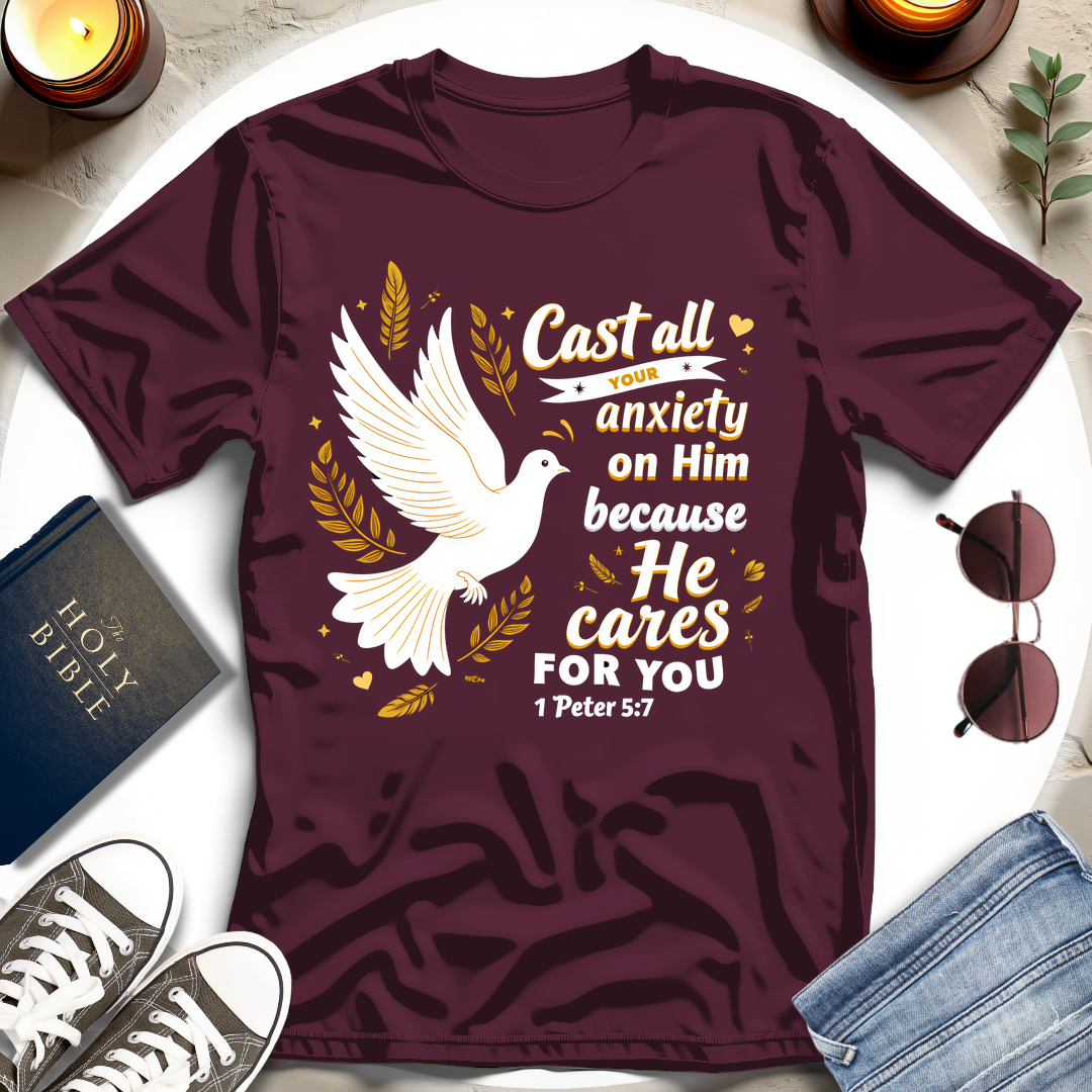 Cast All Your Anxiety T-shirt III