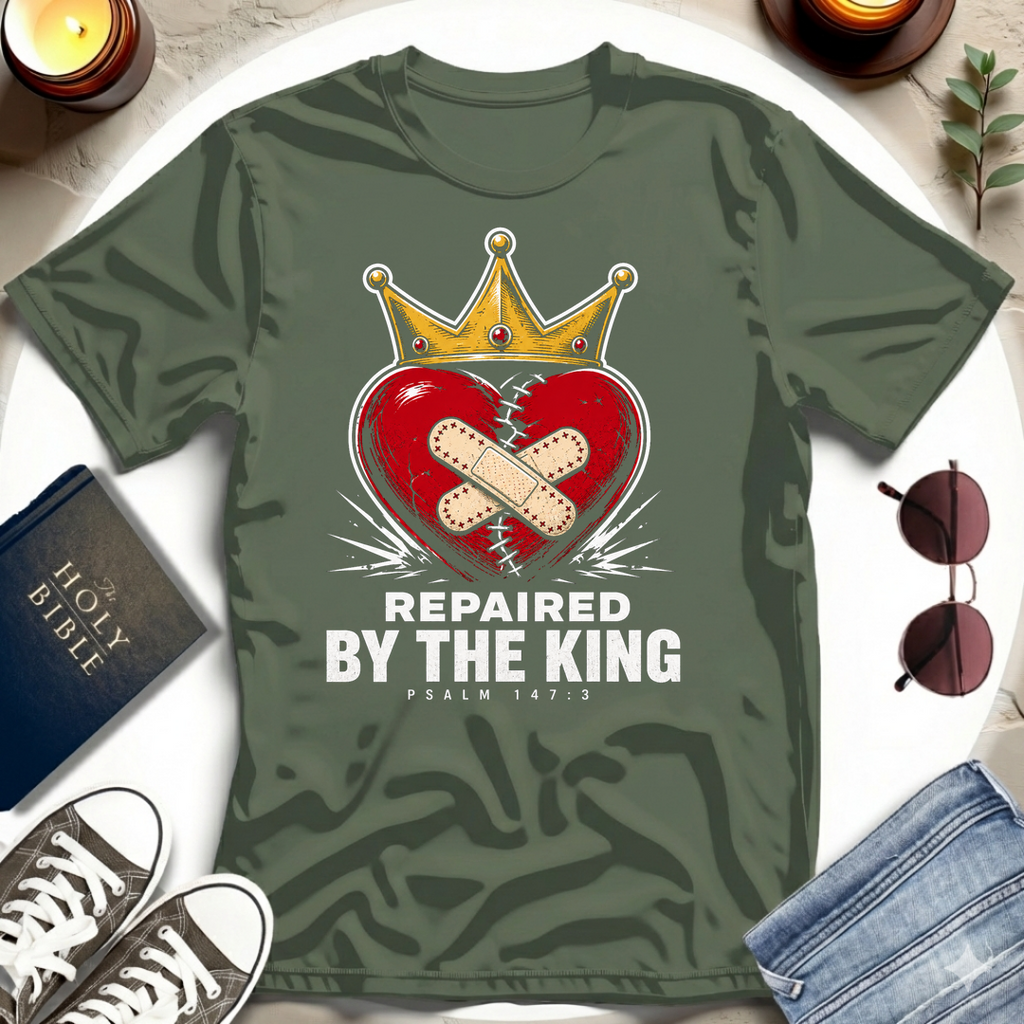 Patched by the King T-Shirt