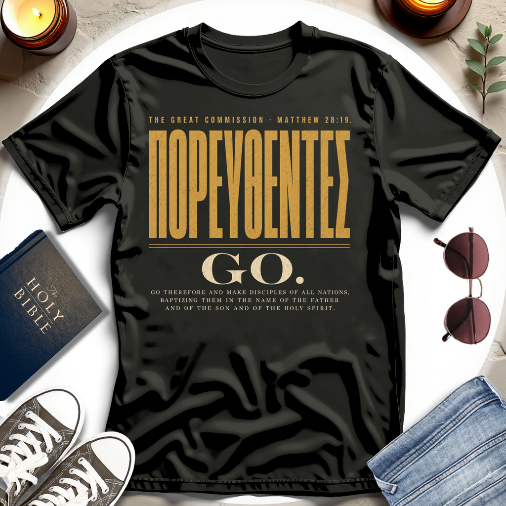 ΠΟΡΕΥΘΕΝΤΕΣ, Gold T-Shirt