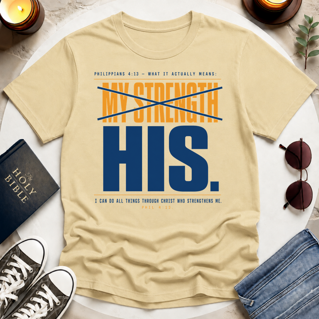 Not My Strength—Strikethrough T-Shirt