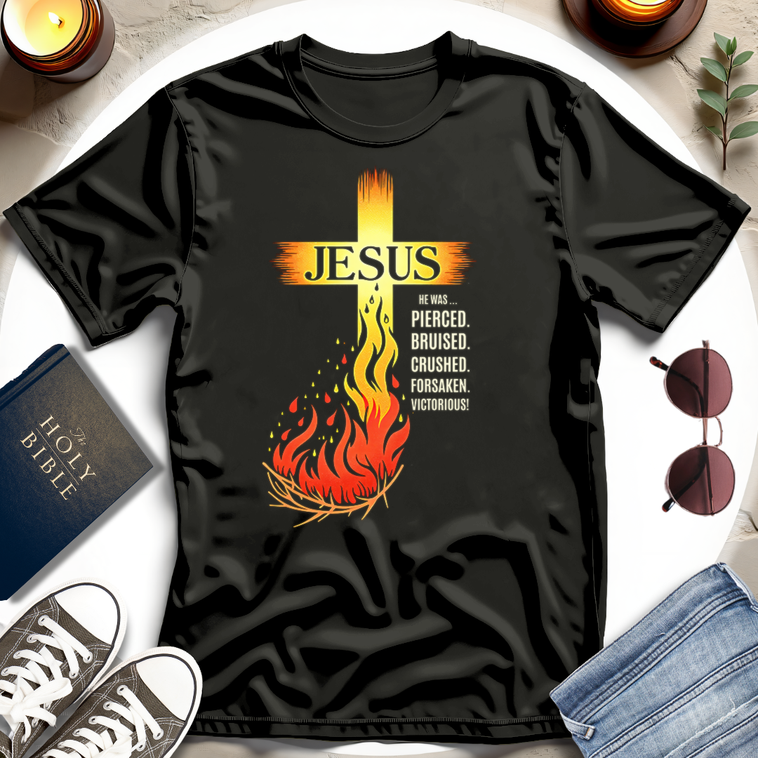 Jesus' Suffering To Victory T-shirt