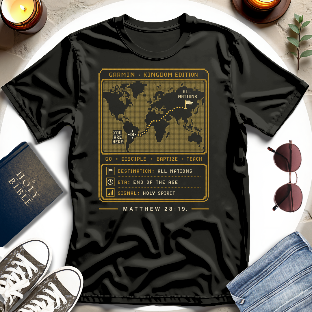 Great Commission GPS, Retro T-Shirt