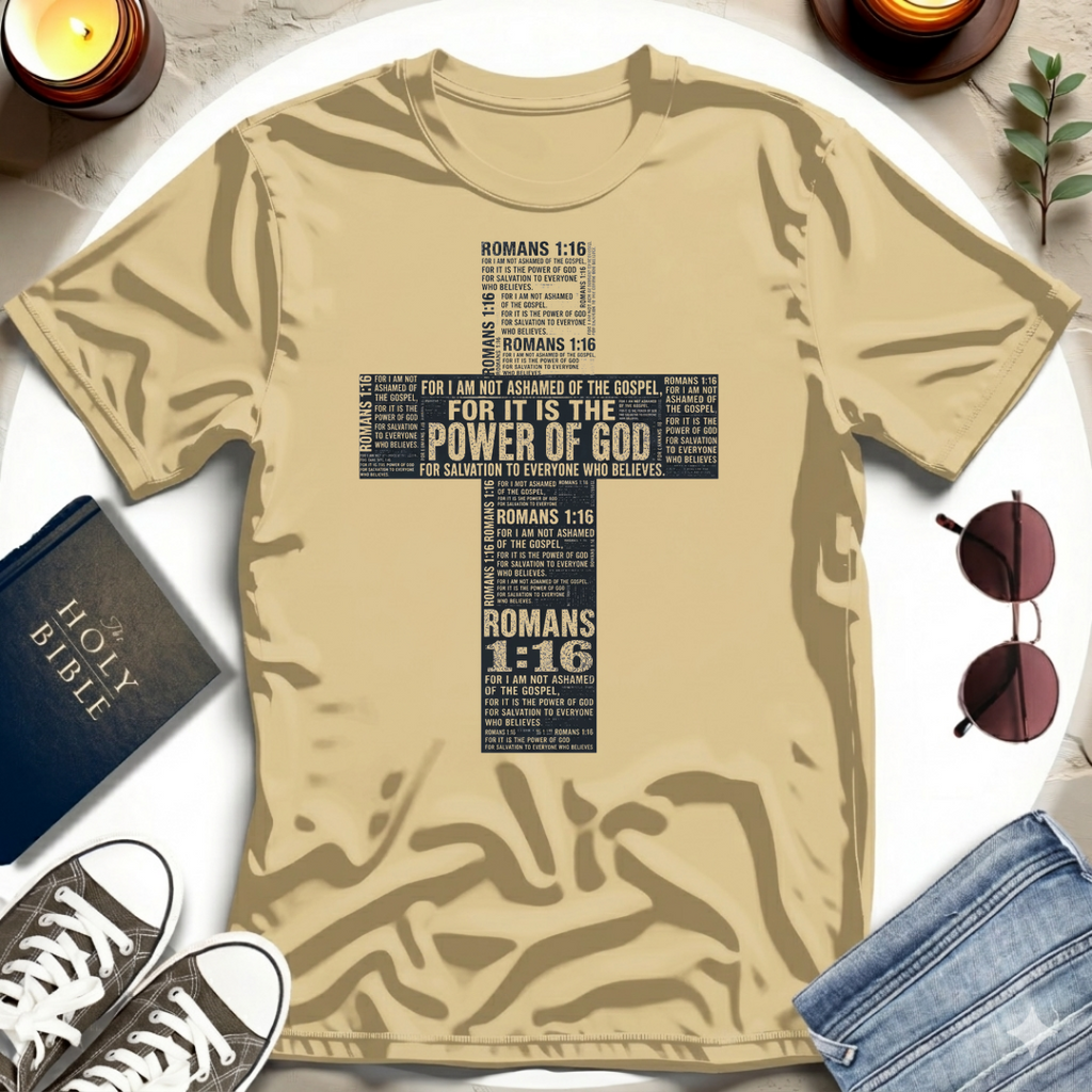 Unashamed Boldness, Cross T-Shirt