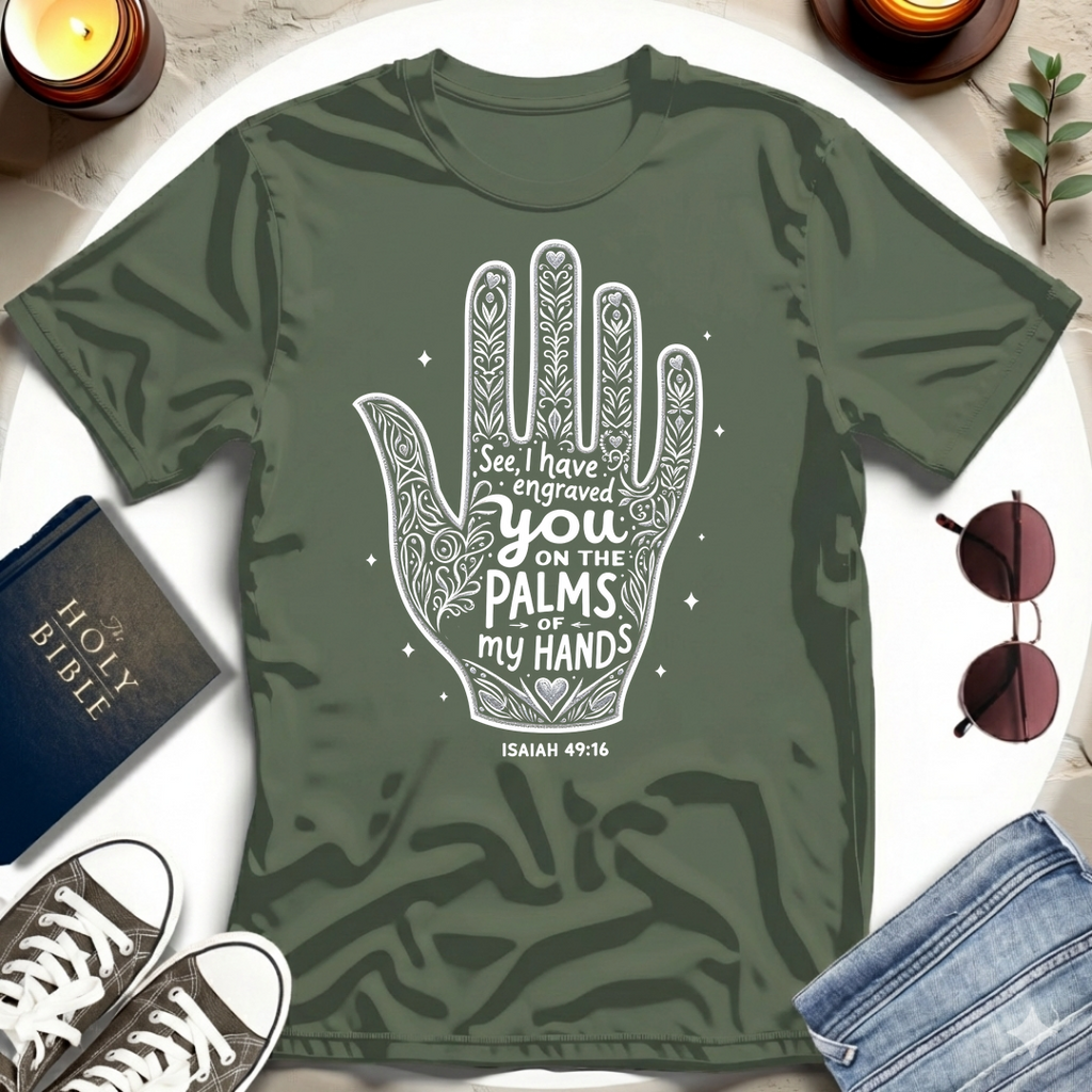 Held in God's Hands T-shirt II