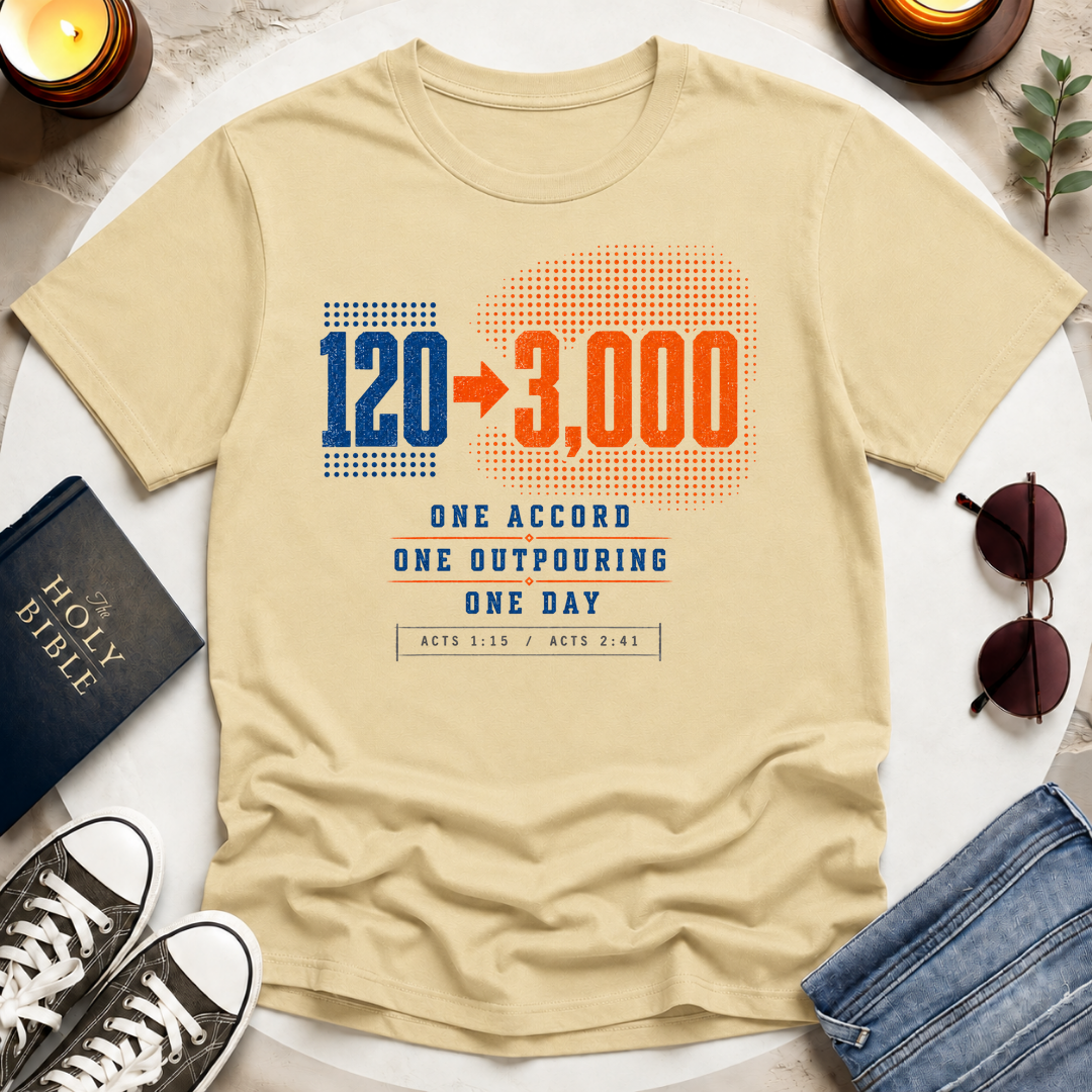 120 to 3,000 Revival T-Shirt
