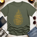 Unashamed Boldness, Flame T-Shirt