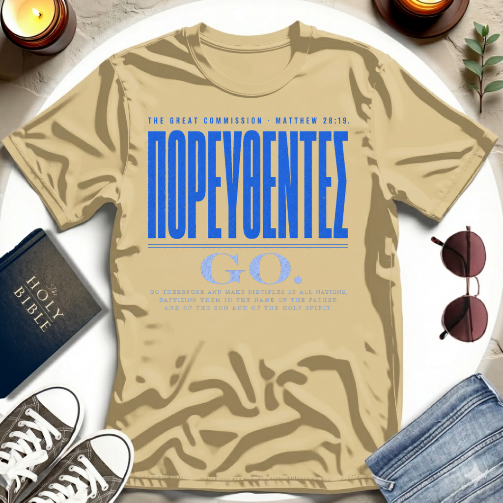 ΠΟΡΕΥΘΕΝΤΕΣ, Gold T-Shirt