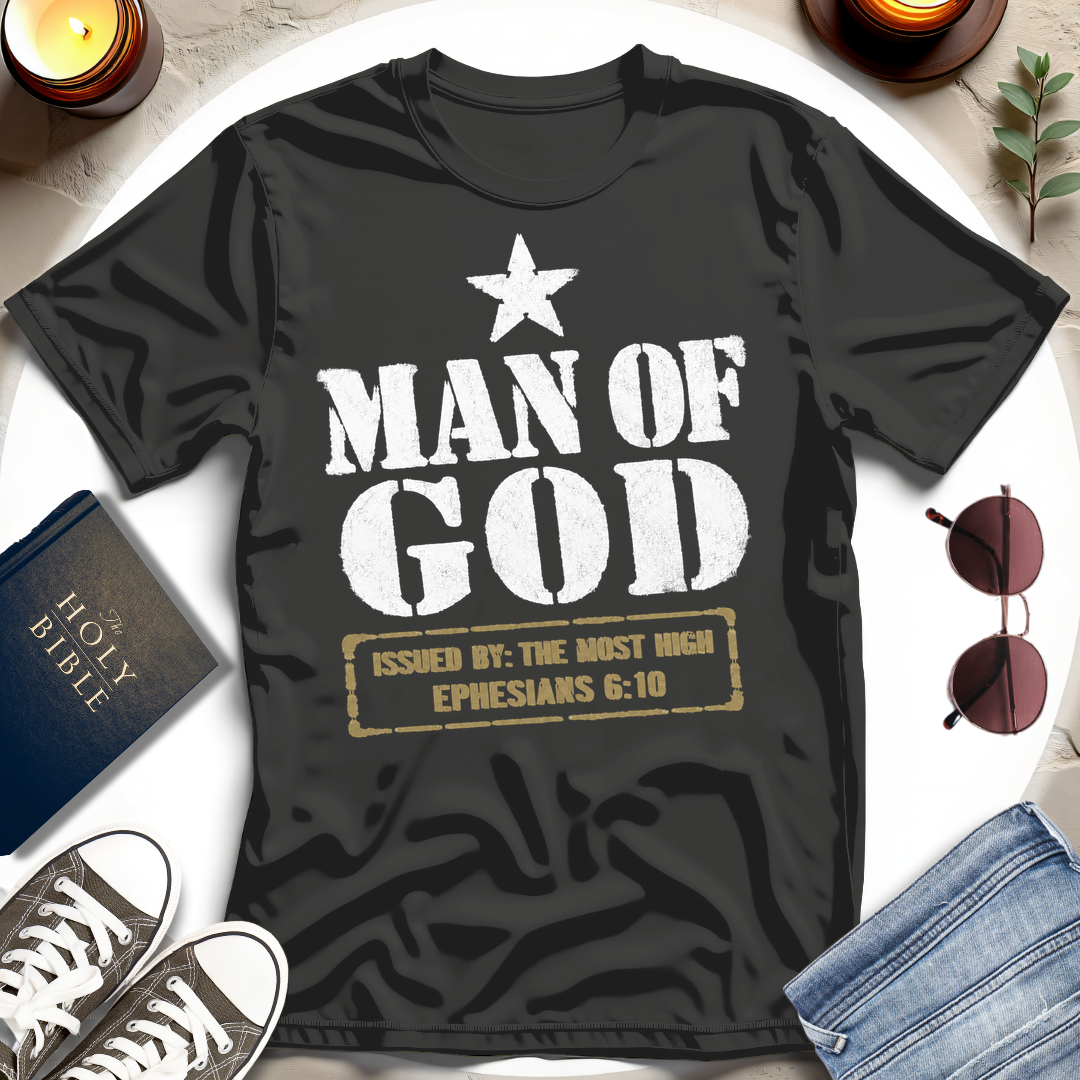 Man of God Military T-Shirt