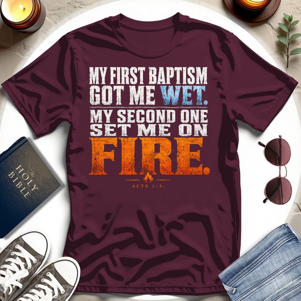 My First Got Me Wet T-Shirt