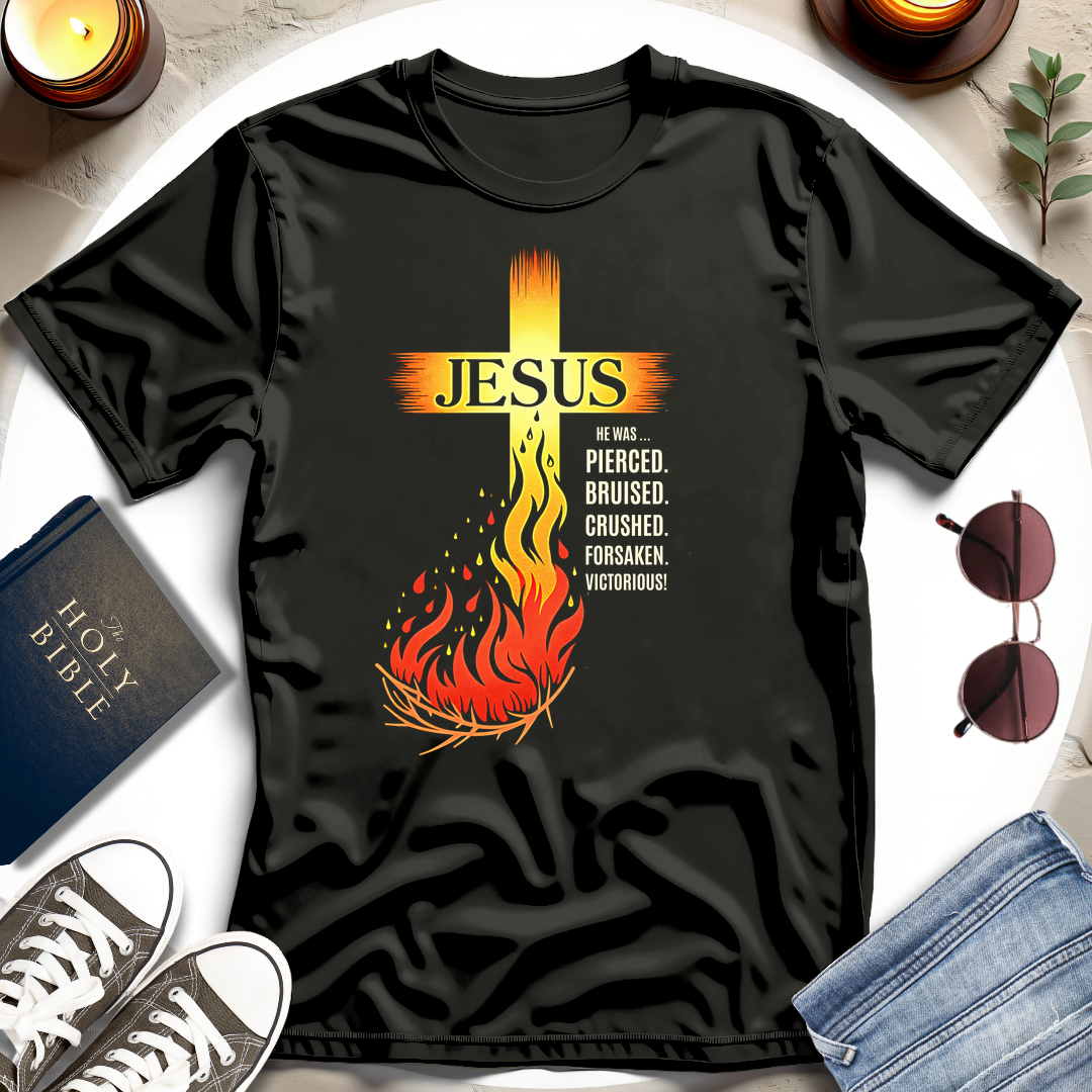 Jesus' Suffering To Victory T-shirt