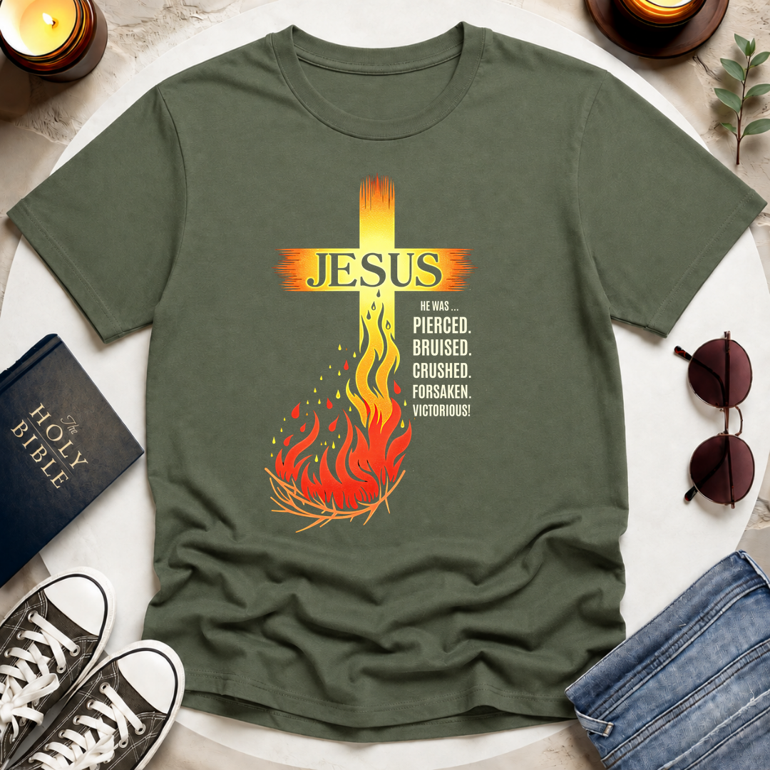 Jesus' Suffering To Victory T-shirt