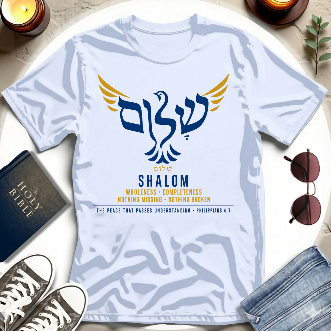 Dove Hebrew Letters T-Shirt