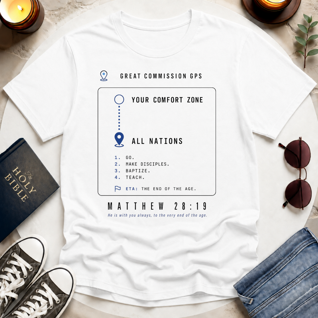 Great Commission GPS, Clean T-Shirt