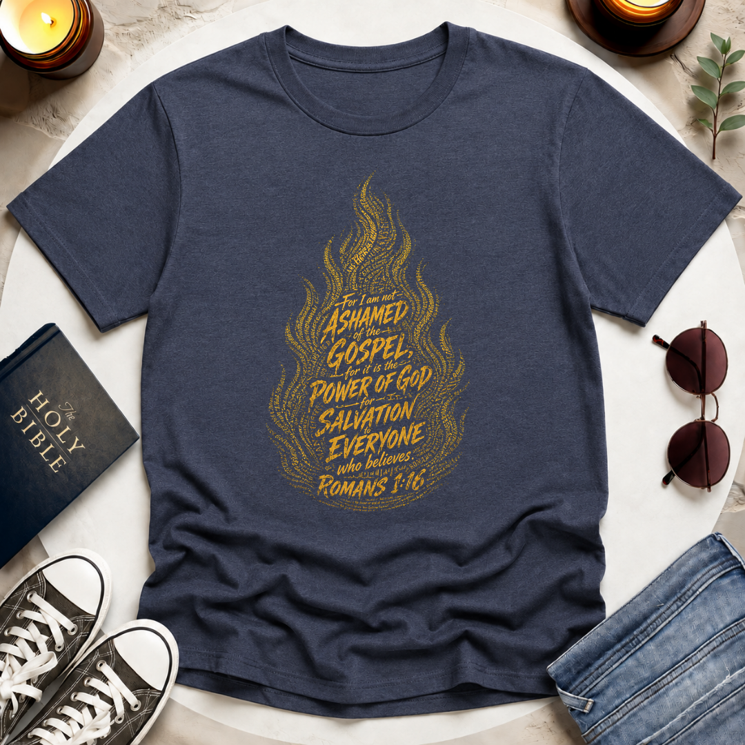 Unashamed Boldness, Flame T-Shirt