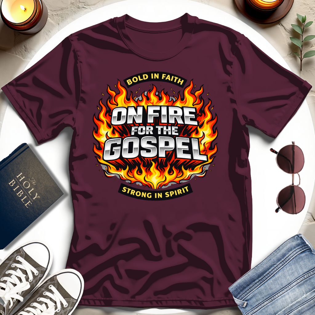 ON FIRE FOR THE GOSPEL I T-Shirt