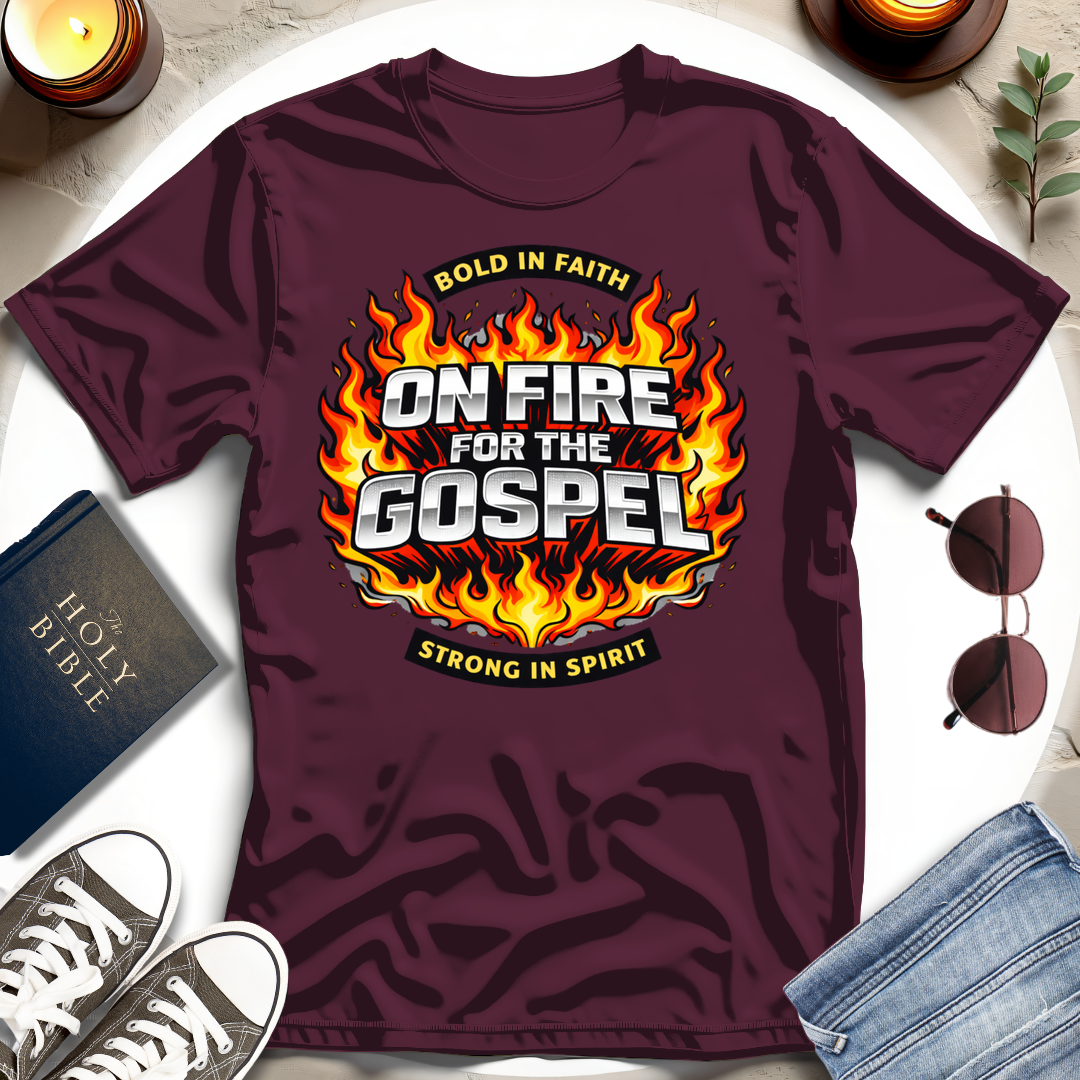 ON FIRE FOR THE GOSPEL I T-Shirt