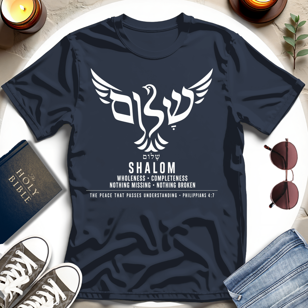 Dove Hebrew Letters T-Shirt