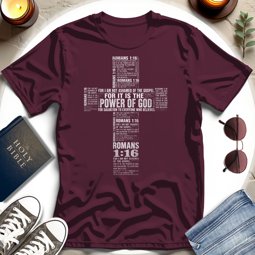 Unashamed Boldness, Cross T-Shirt