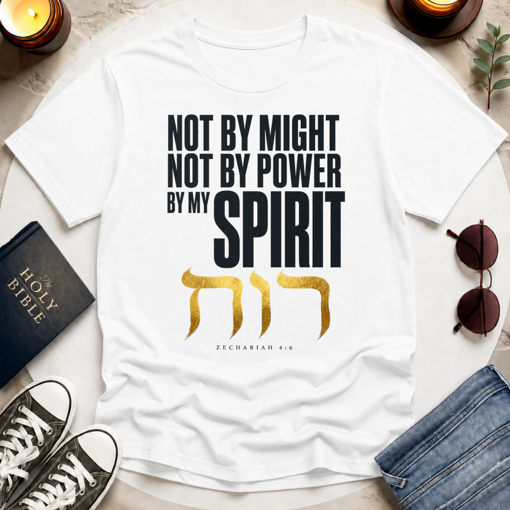 Not By Might T-Shirt