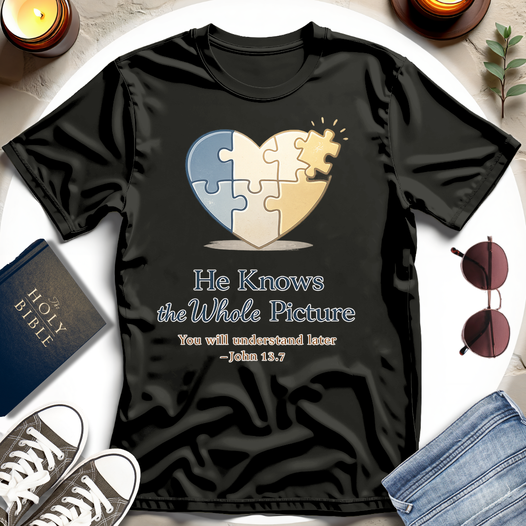 He Knows the Whole Picture T-Shirt
