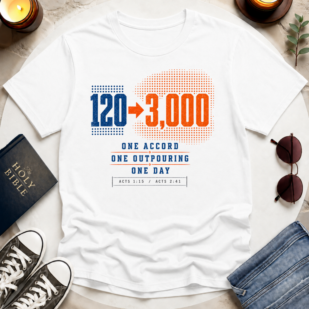 120 to 3,000 Revival T-Shirt