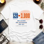 120 to 3,000 Revival T-Shirt